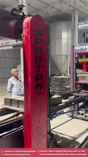 Concrete Block Machine 2025 ⚙️ Super Fast & Accurate Block Making!