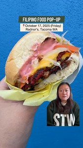 Comment “Filipino” for the pre-order link! In celebration of FAHM (Filipino American History Month) this October, we’re bringing Filipino inspired food to Tacoma @radnorstacoma this October 17th, Friday! We’ll have: 🍔Longganisa burger in collaboration with @chef.lewism ($10 during pre-order, $12 day of event) 🫔Filipino Chicken adobo tamale with fish sauce salsa verde in collaboration with @angelscocina ($5 per tamale) 🍟Lumpia & Fries w/ Adobo Glaze ($10) I highly recommend pre-ordering to sec