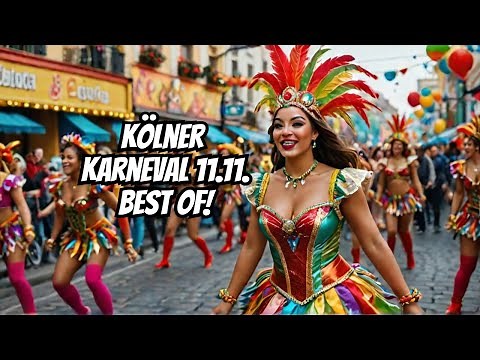🎉 Best of Cologne Carnival 11.11 2025 🇩🇪 Innenstadt & Südstadt Grand Celebration 4K