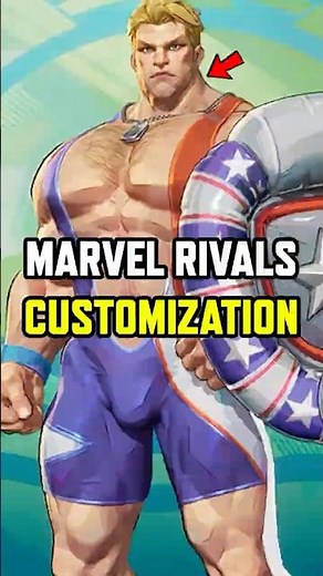 Captain America's Summer Skin Has Customization in Marvel Rivals!