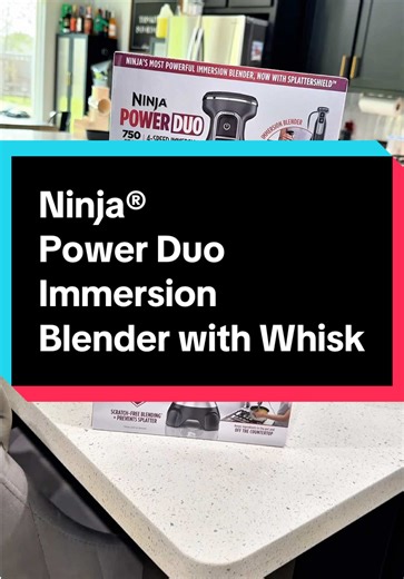 Ninja® Power Duo Immersion Blender with Whisk