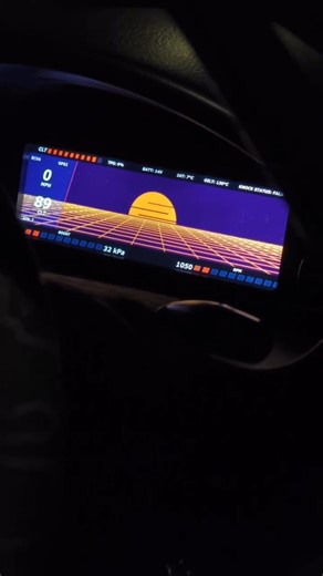 A S H T O N | M X 5 on Instagram: "What theme should I add next? The Blue Synthwave style is great in the day, but at the night it it greatly reduces road visibility The night theme is a toned down version that is currently switchable from a mobile app Im making until the hardware controls are fitted. It is incredible to drive with at night, visibility is great and best of all - It has actual twinkling stars! This one isn't much of a Dev Log type video like the previous Digital Dash video as I a