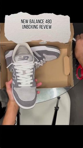 New balance 480 unboxing review