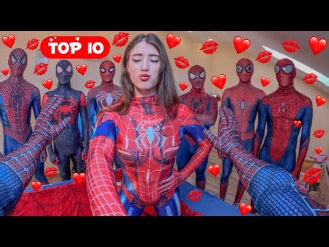 BEST TOP 10 CRAZY NEIGHBOR GIRLS WILL NOT LEAVE TEAM SUPERHERO ALONE (LoveParkour POV)