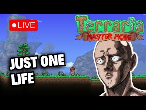 🔴LIVE | Terraria Hardcore Master Mode
