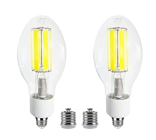SD LUX LED Filament Light Bulb 33W ED23 1/2 6500lm Equi.500W 5000K E26 100-277V Replacement MHL/CFL/Corn