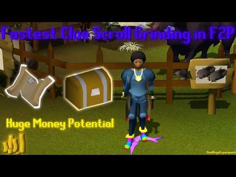 The new fastest clue scroll grind in F2P OSRS