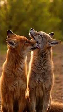 Animal loving each other’s pure heartwarming moments