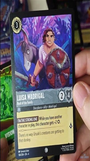 Disney LORCANA "URSULA'S RETURN -Sobre 19/24-Luisa Madrigal HOLO 47-204 EN-4" #YoutubeShorts #shorts