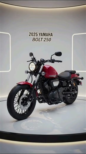 2025 Yamaha Bolt 250 – The Ultimate Lightweight Cruiser with Style and Smooth Performance