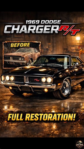 From Junkyard Scrap to Showroom Beast | 1969 Dodge Charger R/T Restoration#minitools #carrestoration