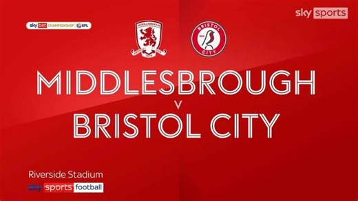 Middlesbrough 1-1 Bristol City: Chuba Akpom earns point for Boro