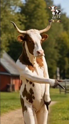 Sapi Lucu Joget * Lu Kenal Veronica Ko #cow #sapi #lembu #sapilucu