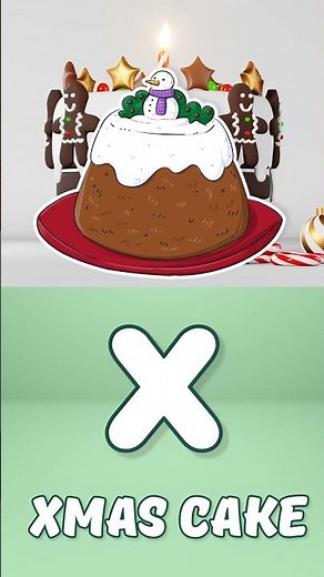 Food Alphabet ABC Phonics Song | The letter U, V, W, X and Z