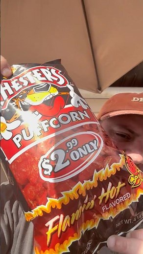 Is “Chester’s Puffcorn Flamin Hot” even good?