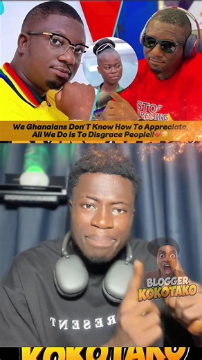 We Ghanaians don’t know how to appreciate, all we do is to disgrace people, looking for their downfall why Ghanafo).💔😏😭@DJ K.A.💧 #bloggerkokotakovideo #fouryou #djka #fyp #viralvideo @nsromaofficial @𝐘𝐨𝐮𝐧𝐠S𝐭𝐚𝐫⭐️ @✦ 𝐊𝐎𝐅𝐈 𝐁𝐋𝐎𝐆𝐆𝐄𝐑 ✦ @Gistghdotcom @Koko ReactionsTv