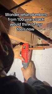 🤔 It’s crazy to think about tools advancements in the last two decades, imagine what plumbers from 100 years back would think! Milwaukee Tool #plumbing #tools #plumbinglife #plumber #milwaukee #nothingbutheavyduty #foryou #PeregrinaPlumbing #plumbersofinstagram #contractor #tradesman #explore #toolsforlife | Peregrina Plumbing Company Inc.