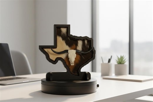 Aztec 3D Printed Longhorn - Etsy