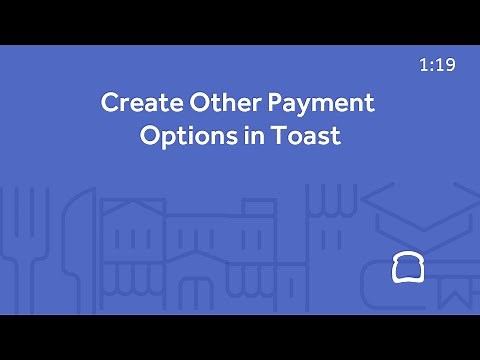 Create Other Payment Options in Toast