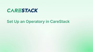Set Up an Operatory in CareStack