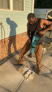 Makita 35 lb. Demolition Hammer Makita Tools USA I got this demolition hammer a few months ago for a good price at a liquidation store. I tried it out for the first time by breaking up this concrete block, but I can’t wait until I get to use it on an actual project! #makita #demolitionhammer #jackhammer #tools | From The Ground Up DIY