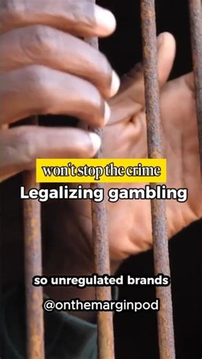 Why Won't Legalizing Gambling Stop the Crime? #crimeprevention #shorts