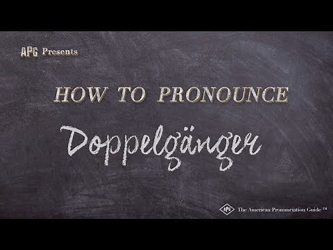 How to Pronounce Doppelgänger (Real Life Examples!)