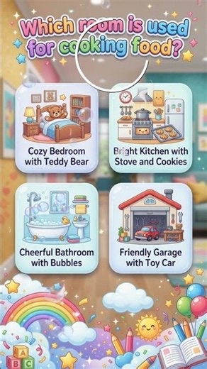Fun Learning Quiz for Kids! 🌟 Educational Quiz Game for Toddlers & Preschoolers