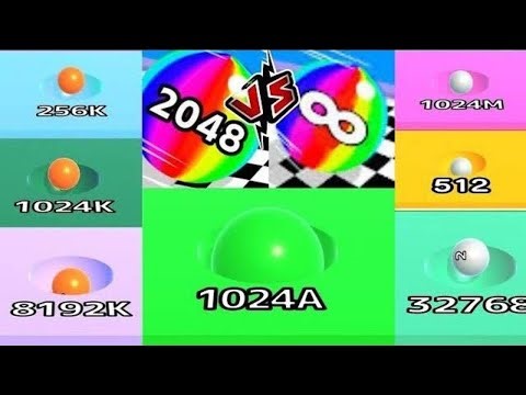👑 King of the Balling History | Ball Run 2048 🆚 Ball Run Infinity | Ultimate Gameplay Battle ⚡