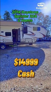 2014 Keystone Sprinter 324—2 Rooms, Washer/Dryer Ready! 🚐✨ #BudgetRV #RVTrailer#rvlifestyle#rvlife