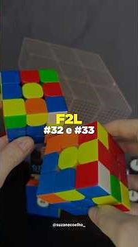 F2L 32 AND 33 IN THE MAGIC CUBE - CFOP TUTORIAL ADVANCED MAGIC CUBE METHOD 🧩 #37