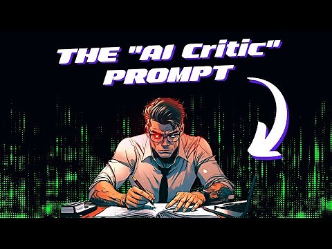 ChatGPT Prompt Engineering: The “AI Critic” Prompt