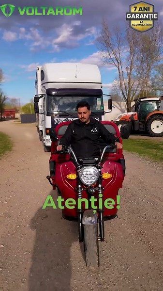 I put a tricycle towing a truck… and it actually drove off! VOLTAROM VT5 HERCULES REAL TEST