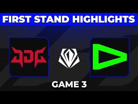 JDG vs LOUD Highlights Game 3 | 2026 First Stand Groups Day 4 | JD Gaming vs LOUD