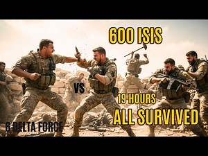 6 Delta Force vs 600 ISIS 19 Hours Surrounded 183 Killed, All 6 Survived - The Impossible Last Stand