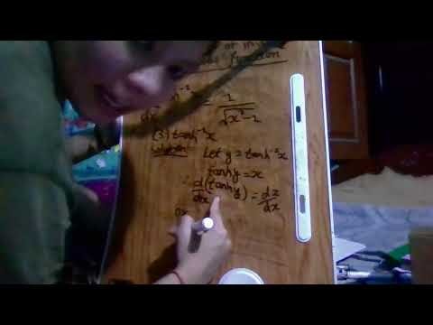 calculus, derivatives ,inverse hyperbolic function