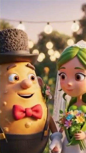 🎉🥔 “The Grand Potato Wedding Ceremony" shorts | Eclipse Tales
