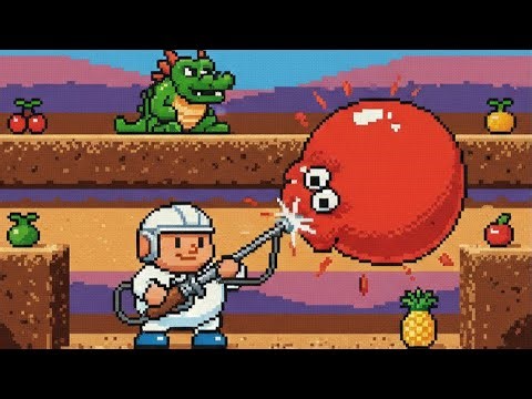 Dig Dug (Commodore 64 / Arcade, 1982) – Rock/Metal Reinterpretation of the “DigDug Walking” Jingle