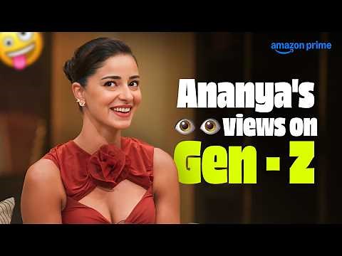 Ananya Panday and her views on Gen - Z 👀 ft. ‪@FarahKhanK‬ | Two Much with Kajol and Twinkle