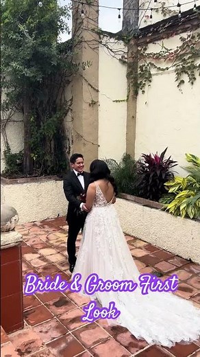 Bride and Groom First Look