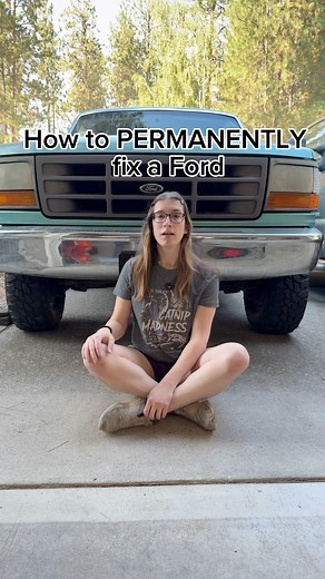 Fixing my old Ford | Mechani girl fan