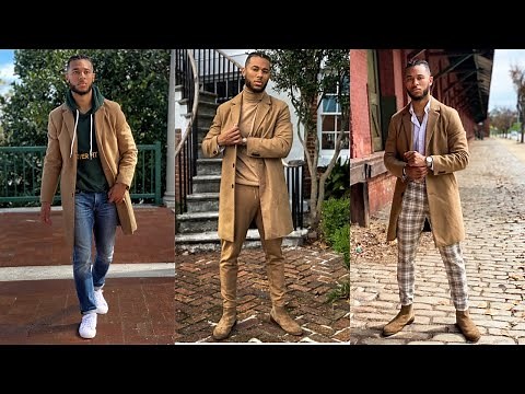 HOW TO STYLE A CAMEL COAT | Men’s Fashion Fall Outfit Ideas