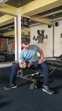 Dumbbell Concentration Curl.