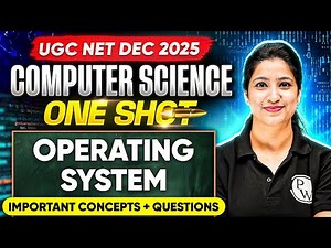 UGC NET Dec Computer Science Classes 2025 | UGC NET Computer Science Operating system PYQs 2025