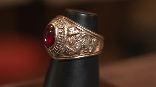 A 1964 Klein High class ring was returned. Search is now underway for its original owner.