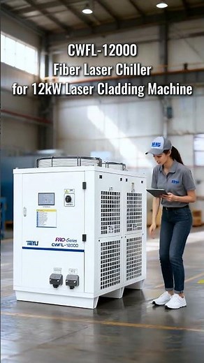 Fiber Laser Chiller CWFL-12000 for Cooling 12kW Laser Cladding Machine