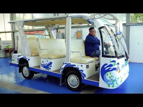 🚗⚡️ Vehículo eléctrico del INEEL que usa hidrógeno y oxígeno para generar energía limpia.