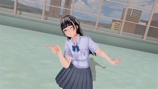 【COM3D2】改革的ハートグラフィ 放課後の屋上 ＋おまけ　ダンス 【カスタムオーダーメイド3D2】 [pVW8P8zAGI0]