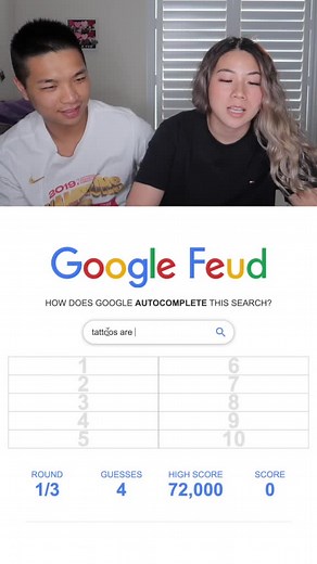 Last round of #googlefeud for a while! Let me know what games y’all want me to play! #bfvsgf #game #play #fun