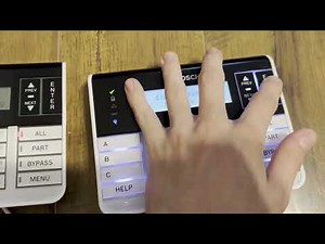 Bosch B5512 Security System Demo!